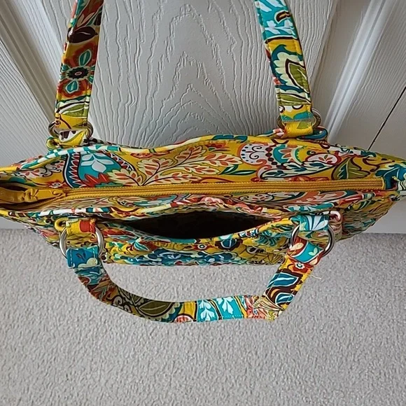 Vera Bradley Satchel Style Bag (Provencal) NWOT (New without tags) - Picture 4 of 9